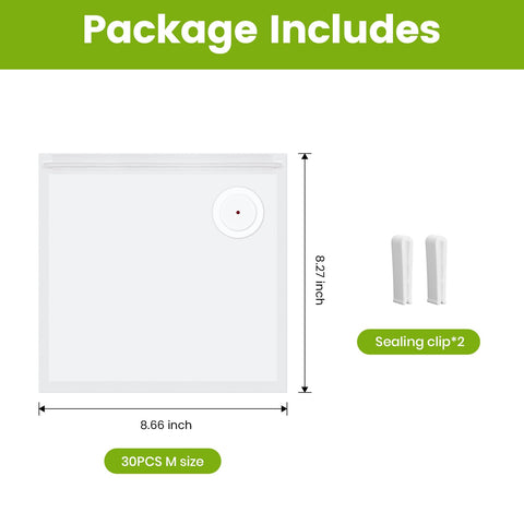 FEPPO reusable bags reduce spoilage and food waste.