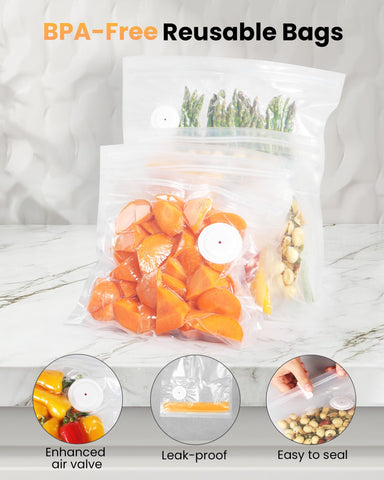 FEPPO 60kPa suction delivers fast, reliable seals on a variety of foods
