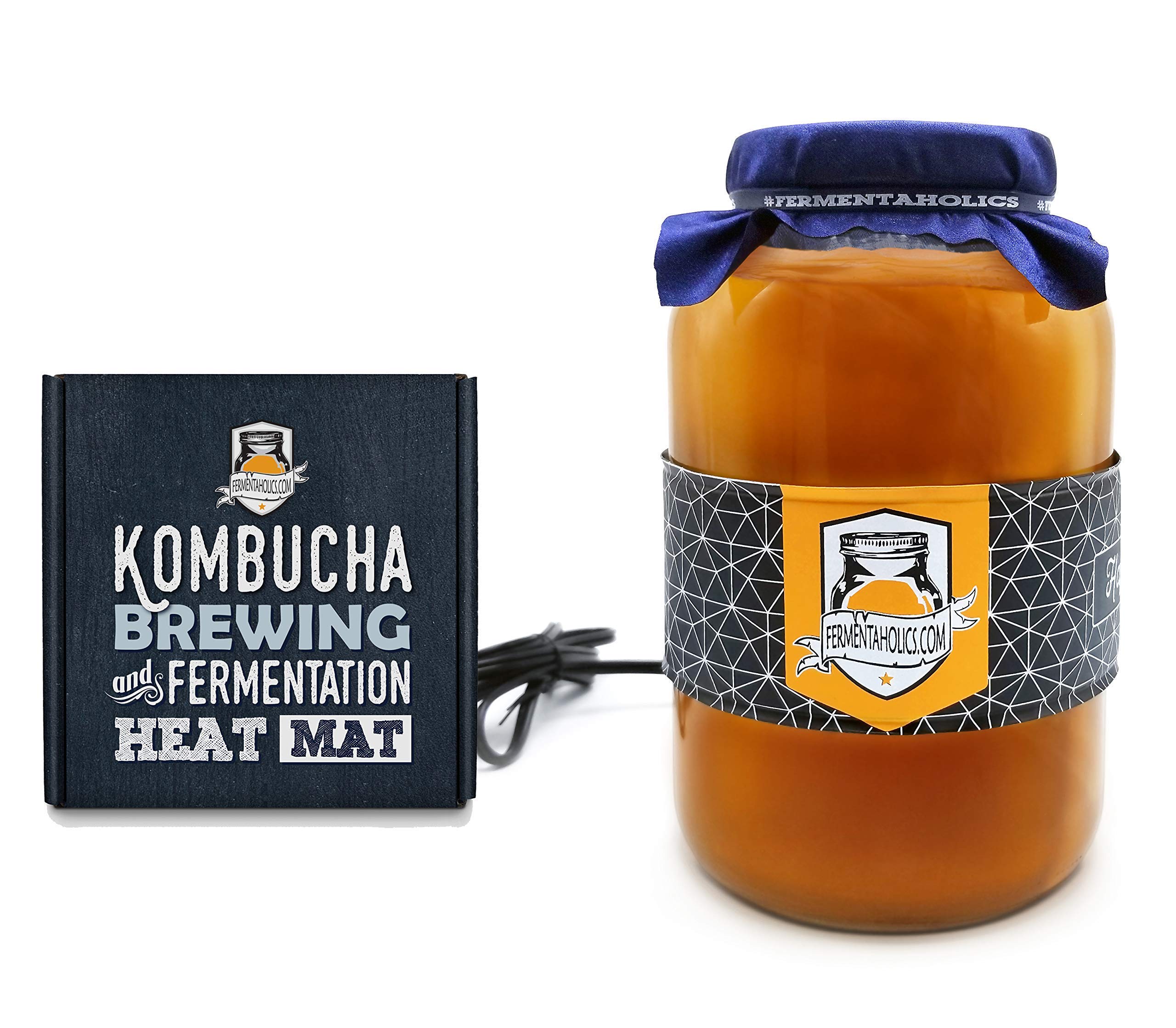 Safe, controlled heating from the Fermentaholics Kombucha Heater helps maintain SCOBY-friendly temperatures.