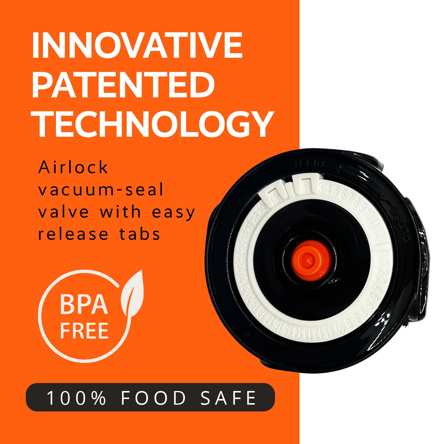 Oxygen extraction pump included with Fermenter Lids