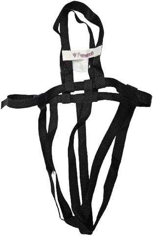 Fermtech carboy carrier adjustable buckle demonstrating secure fit.
