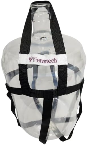 Fermtech carrier strap detail shows durable polypropylene construction.