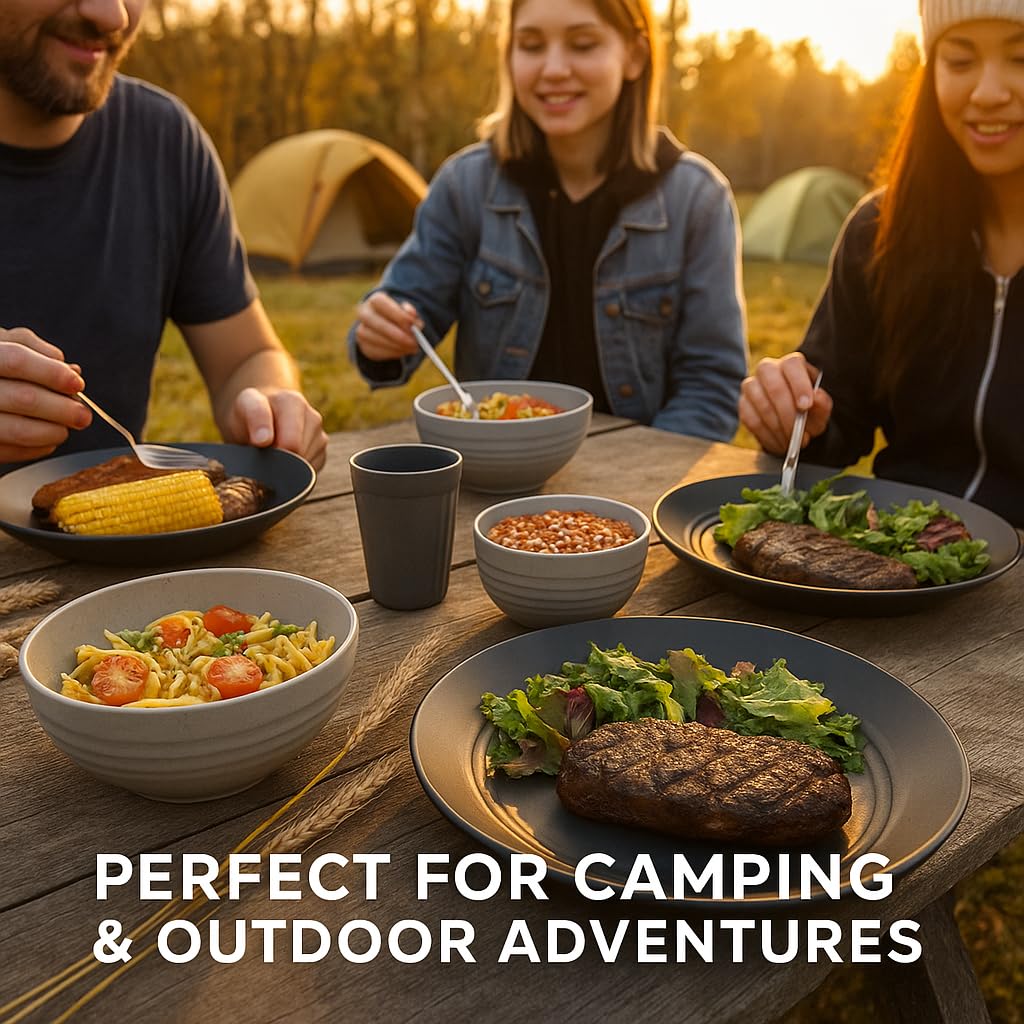 Fern & Soul unbreakable design highlights durable plates for daily reliability.