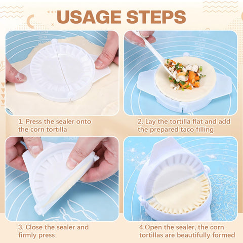 Ferrochef sealer with pattern-edge shows decorative edges to boost presentation.