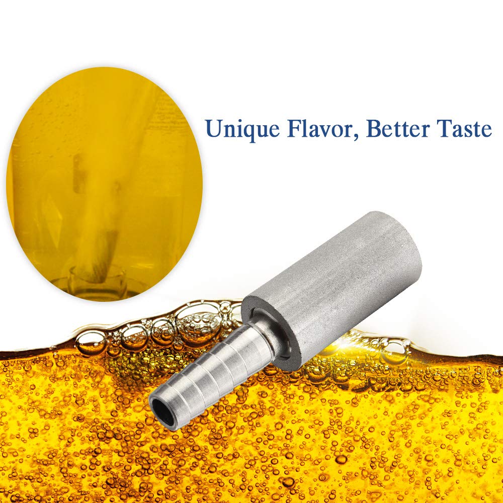 Ferroday homebrew setup featuring the diffusion stone and hose