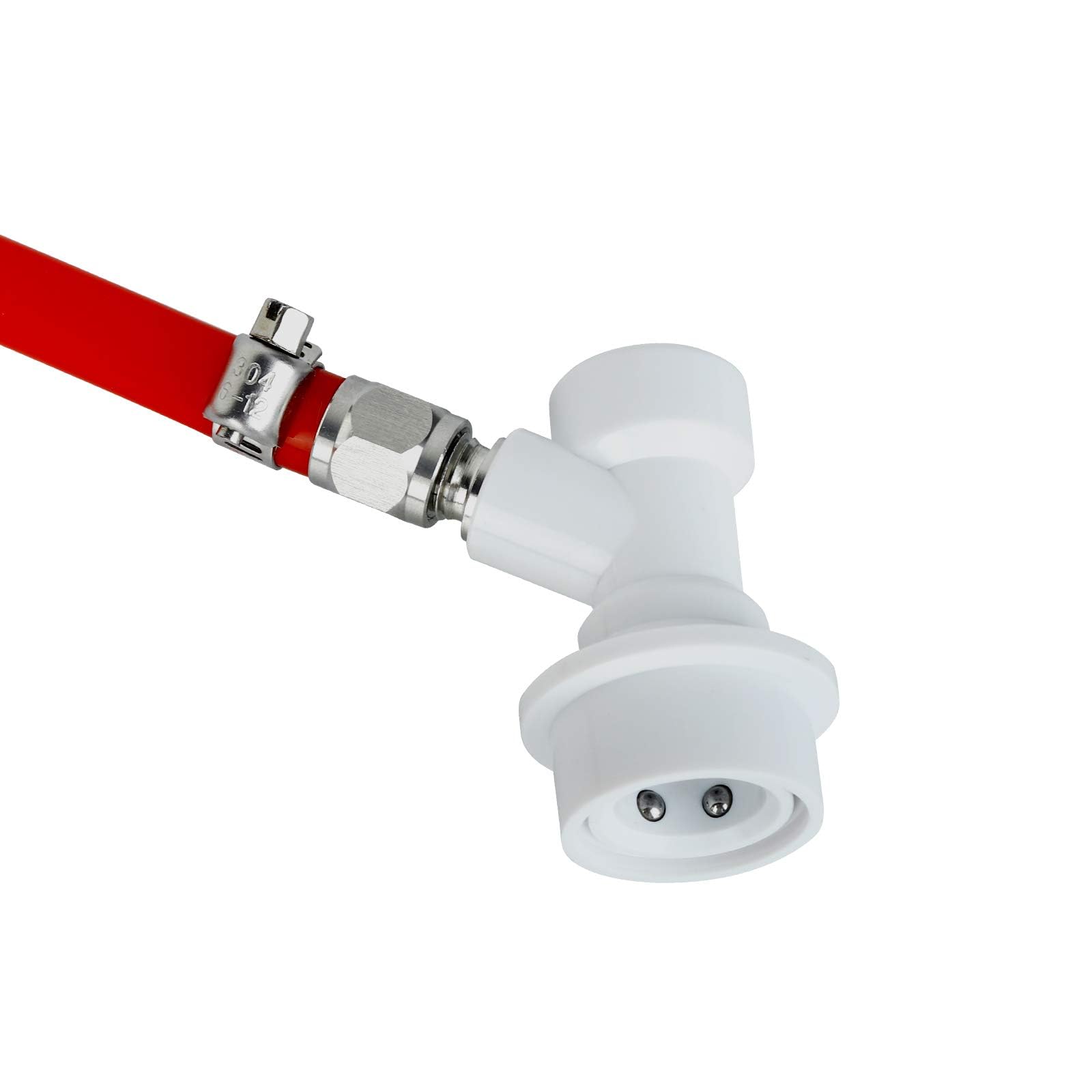Ferroday red gas tube 5ft 516 ID shows flexible tubing for easy setup.