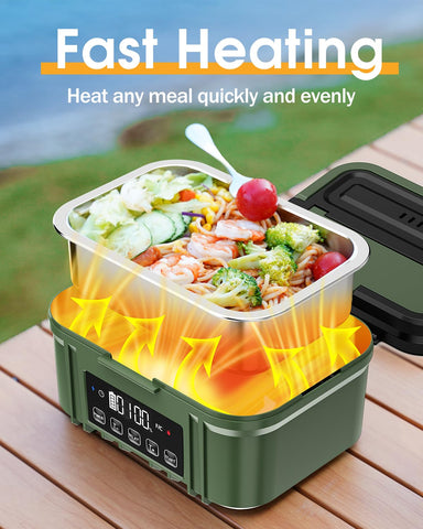 FERVINOW 10000mAh battery pack enables up to 90 minutes of heating.