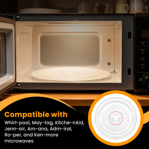 Dishwasher-safe glass plate from Fetechmate for easy cleaning
