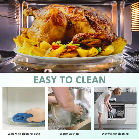 One-year warranty on Fetechmate microwave glass turntable