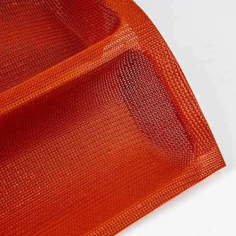 FETESUR easy-release silicone baking liner orange, simplifies cleanup after loaves.