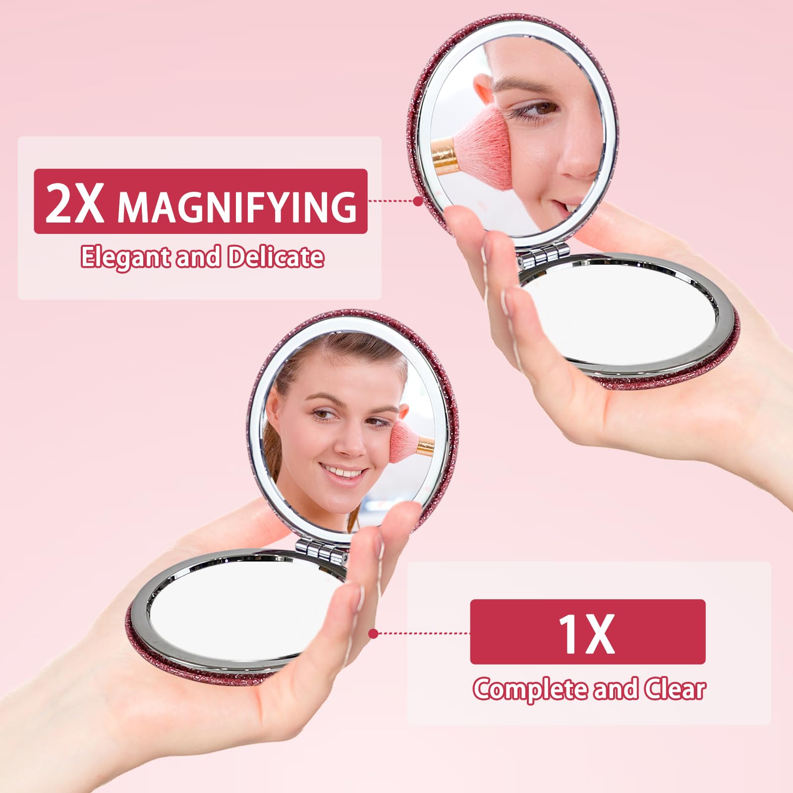 Fethwoin cosmetic bag for on-the-go organization