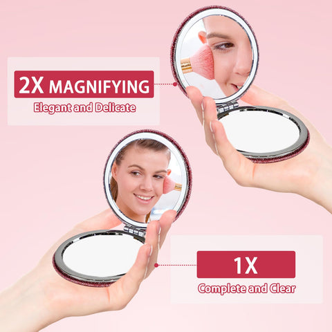 Fethwoin cosmetic bag for on-the-go organization