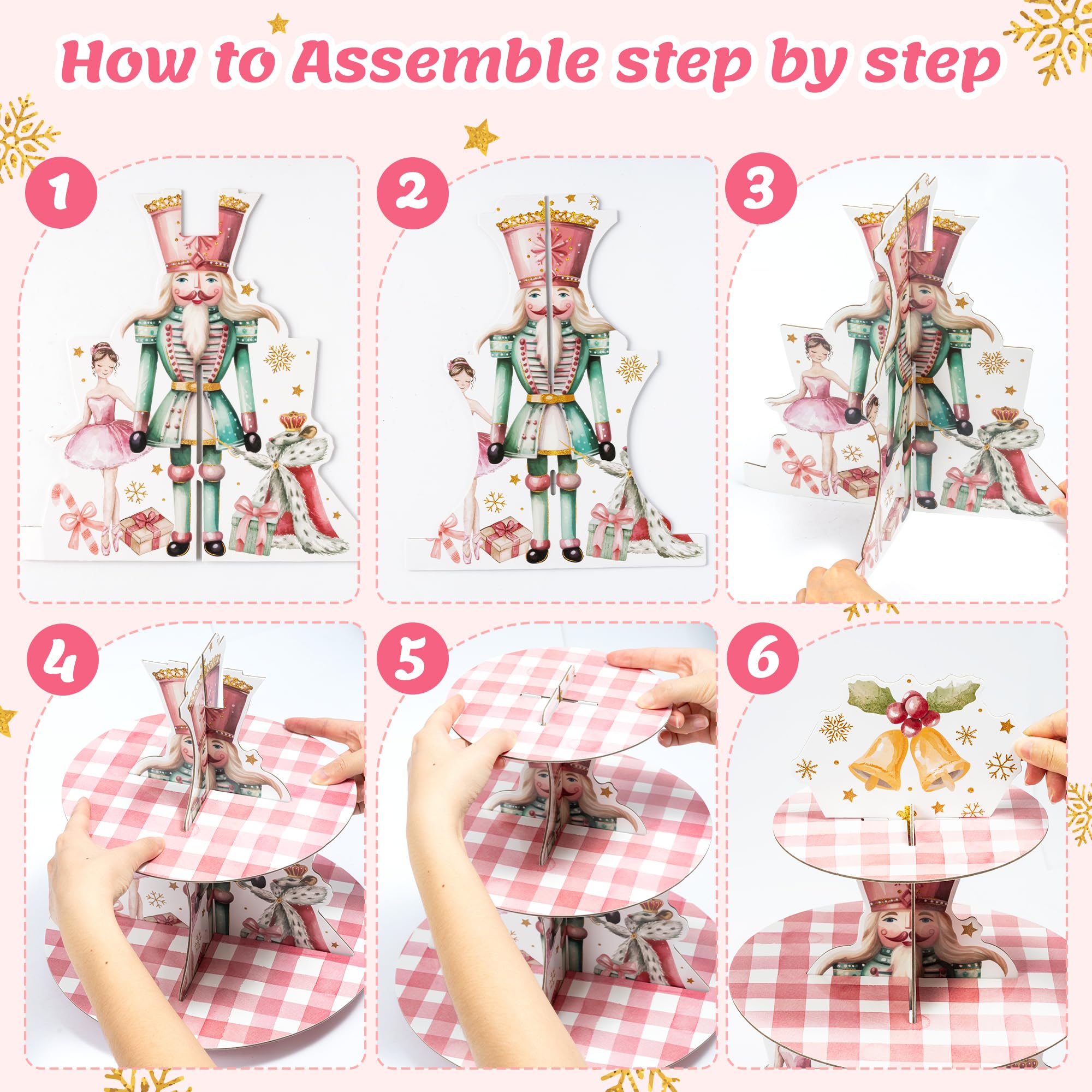 Feuid Gniea soldier fairy ballet decor creates whimsical party ambiance