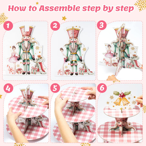 Feuid Gniea soldier fairy ballet decor creates whimsical party ambiance