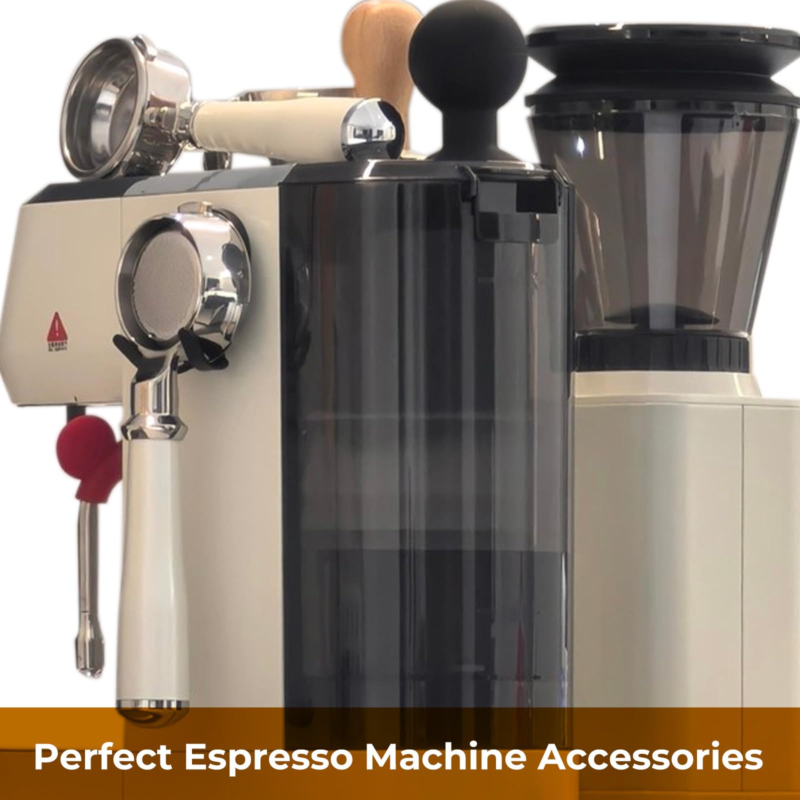 FEUNLEM compatible with 51–58mm portafilters including double spout types