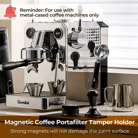 FEUNLEM holder with strong magnet securing tamper and dosing tools