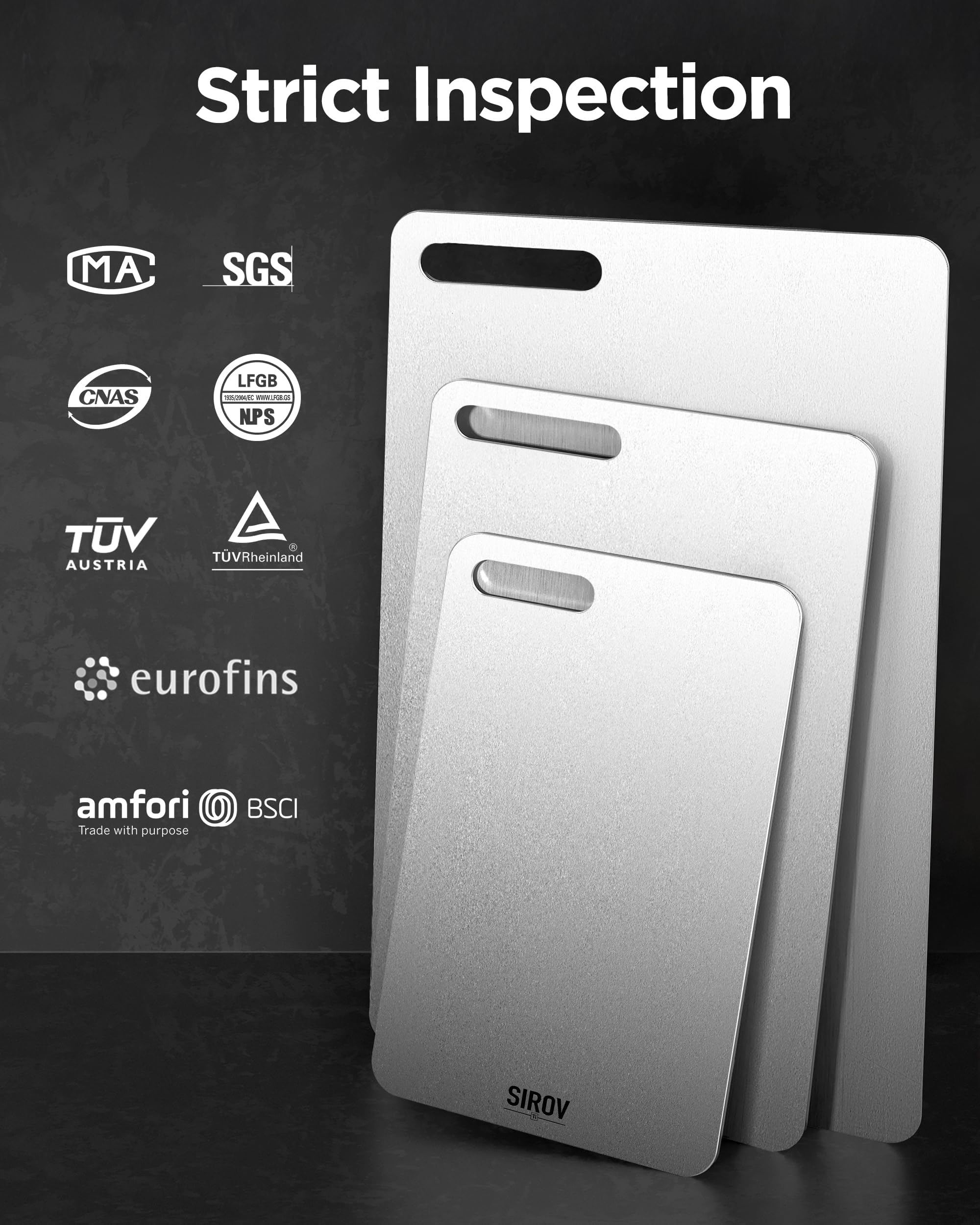 FGJ Katuchef titanium cutting boards in camping setup for outdoor meal prep.