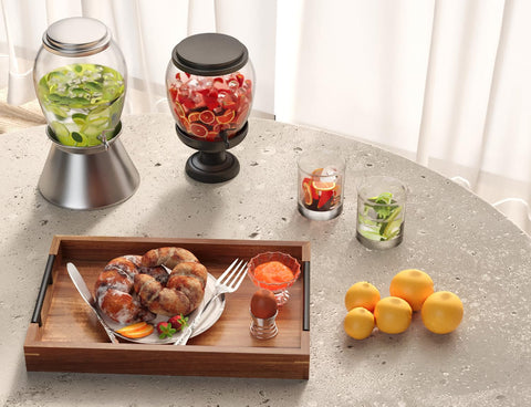 Fibogollo easy-clean tray surface simplifies maintenance