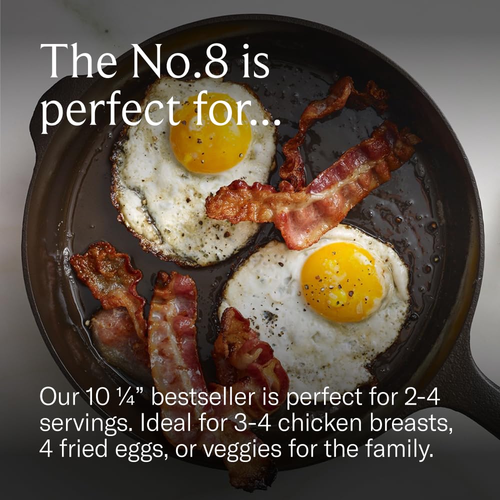 Field Company skillet on induction-ready surface demonstrates universal compatibility