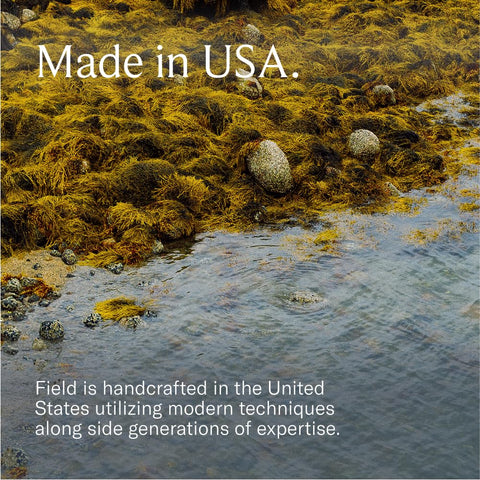 Field Company sustainably produced skillet signaling responsible sourcing and durability.