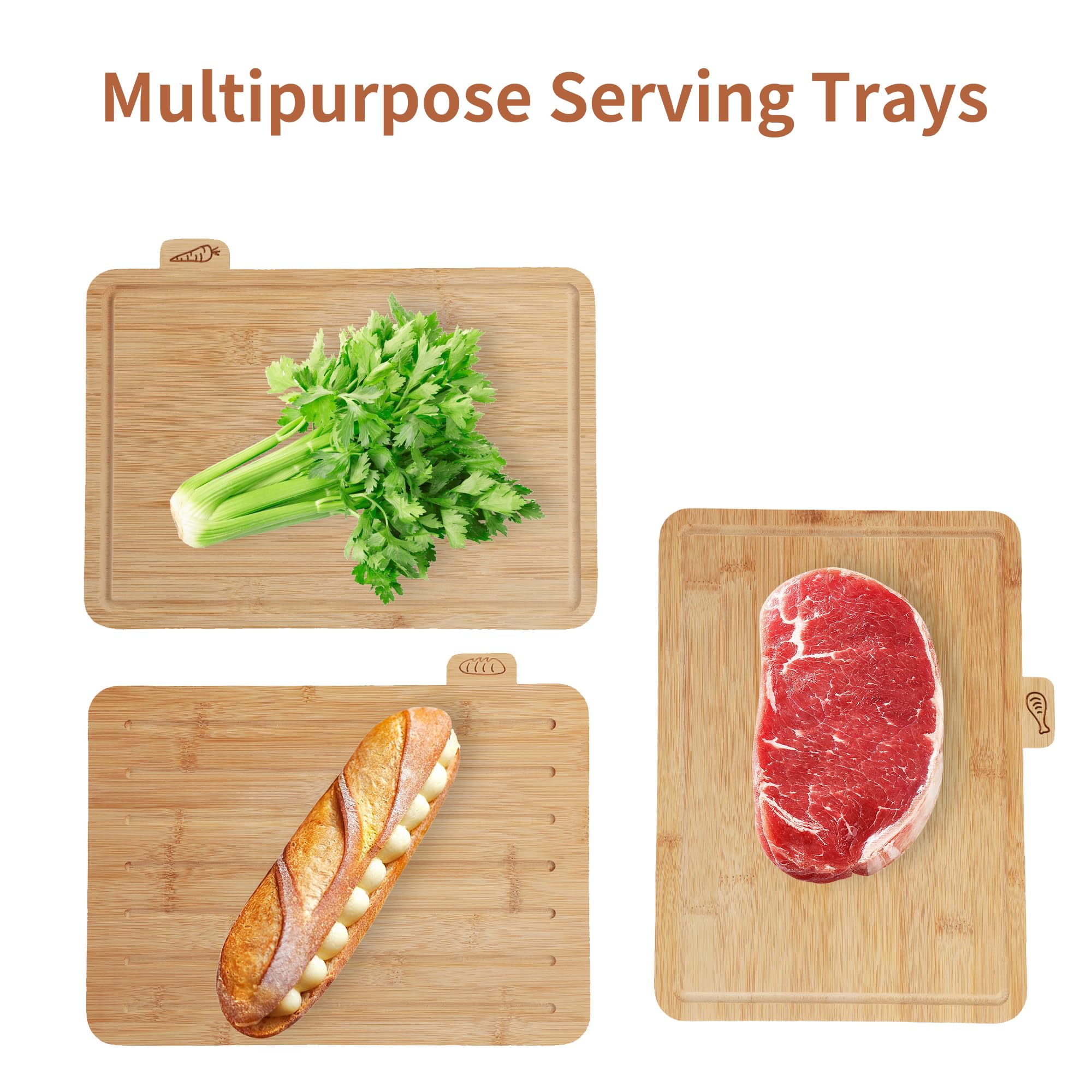 Fiery Chef cutting boards are easy to clean and maintain.