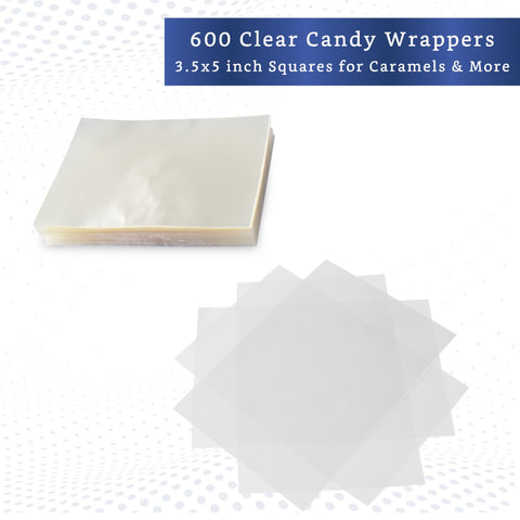 Fiesta Wraps pre-cut 3-5 inch squares ideal for small-batch candies.