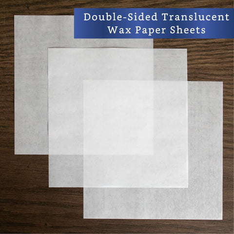 Fiesta Wraps pre-cut wax paper squares 5x5 provide easy, precise caramel wrappers.
