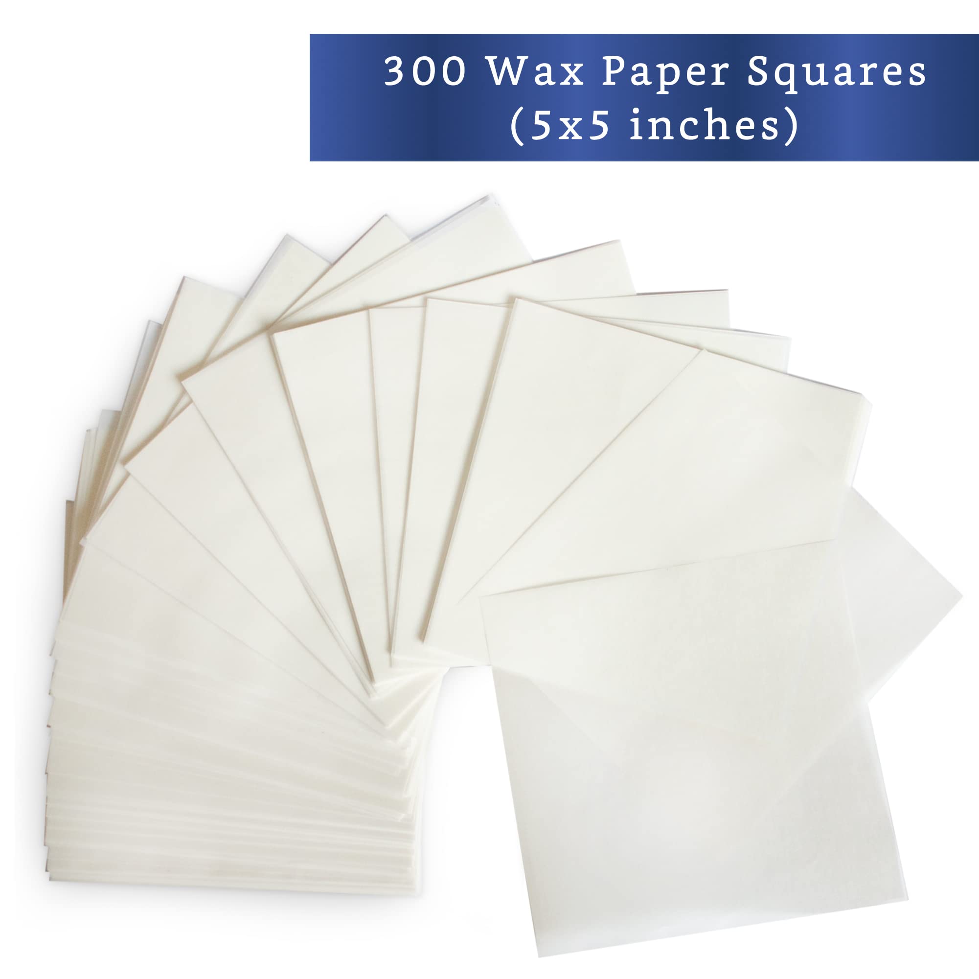 Fiesta Wraps wax paper sheets 300-count ideal for bulk candy wrapping and storage.