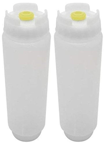 FIFO 16 oz squeeze bottle in use for sauces and dressings in the kitchen