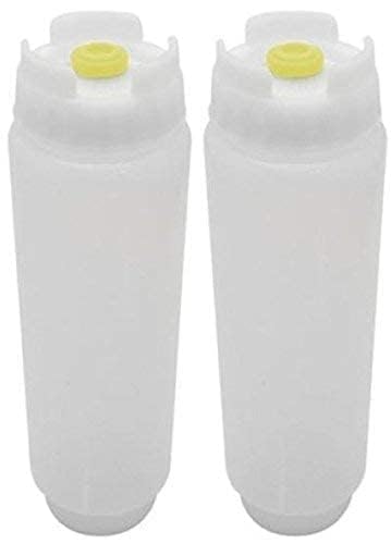 FIFO squeeze bottle ready for condiments during meal prep
