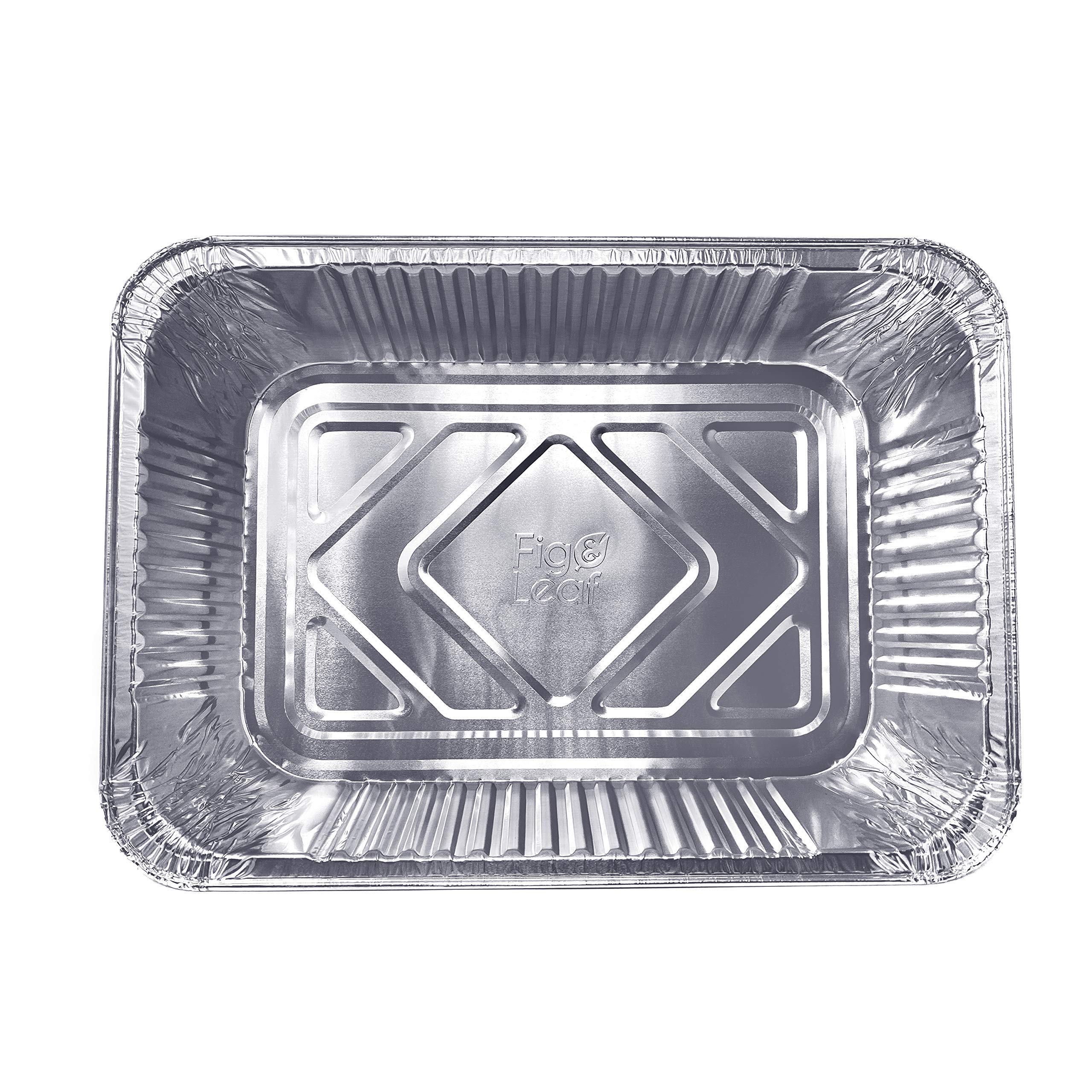 Fig & Leaf lasagna pans, 14x10x3 inches, oven-ready for large dishes.