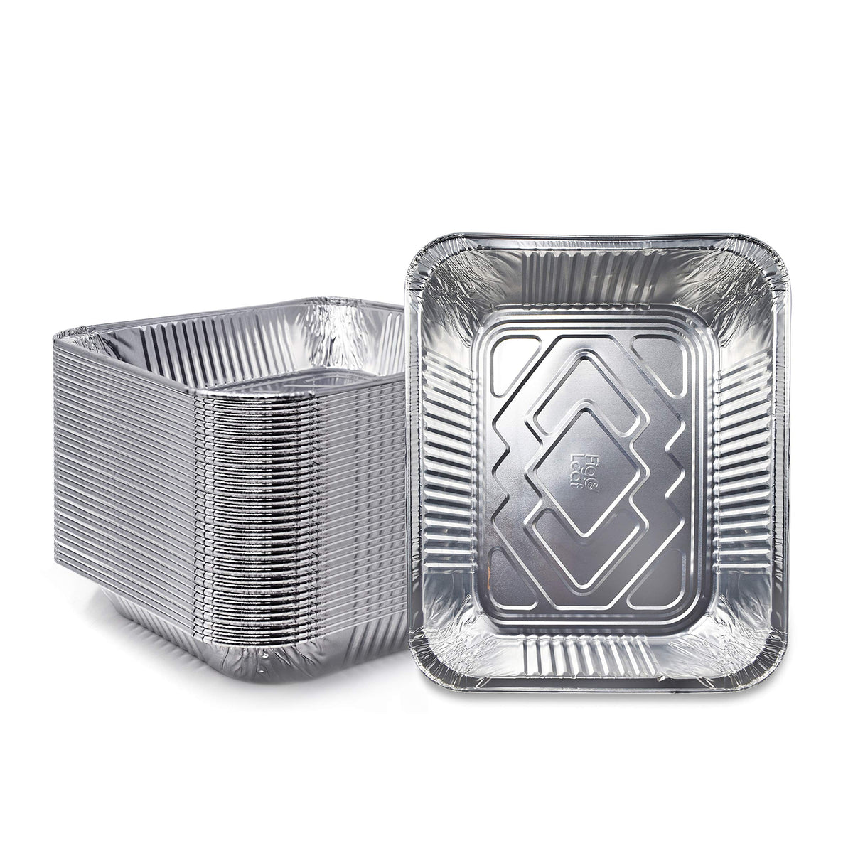 Fig & Leaf premium lasagna pans, top view, sturdy for oven-to-table use.