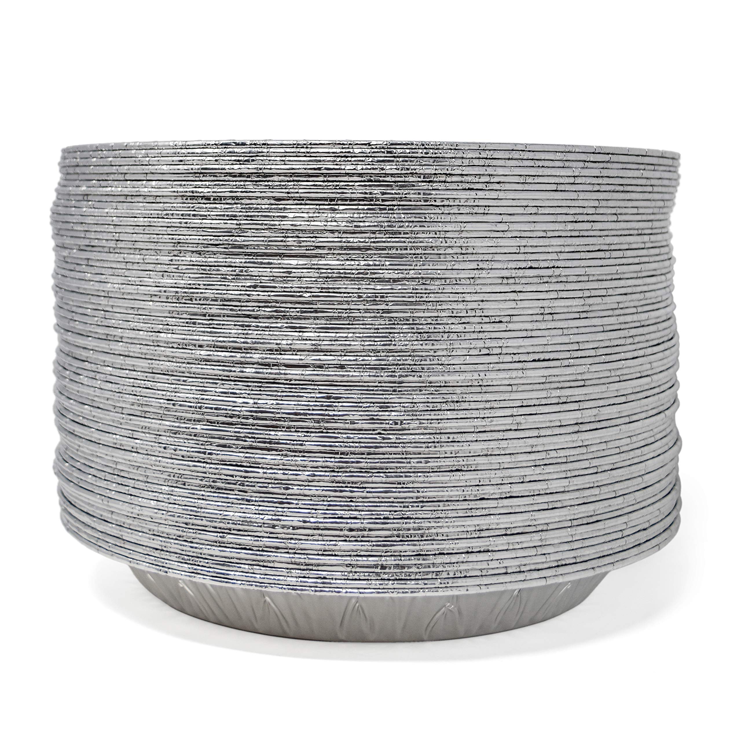 Fig & Leaf stackable foil pans save storage space between uses.