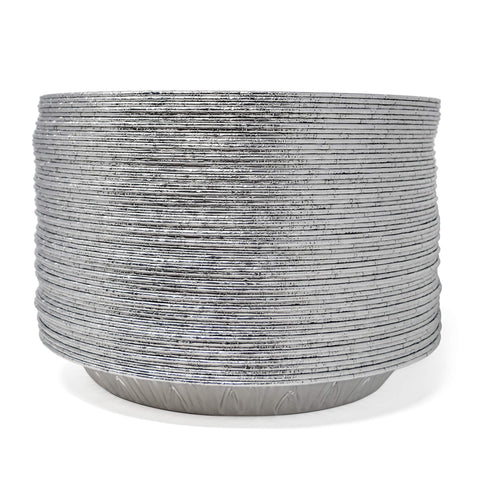 Fig & Leaf stackable foil pans save storage space between uses.