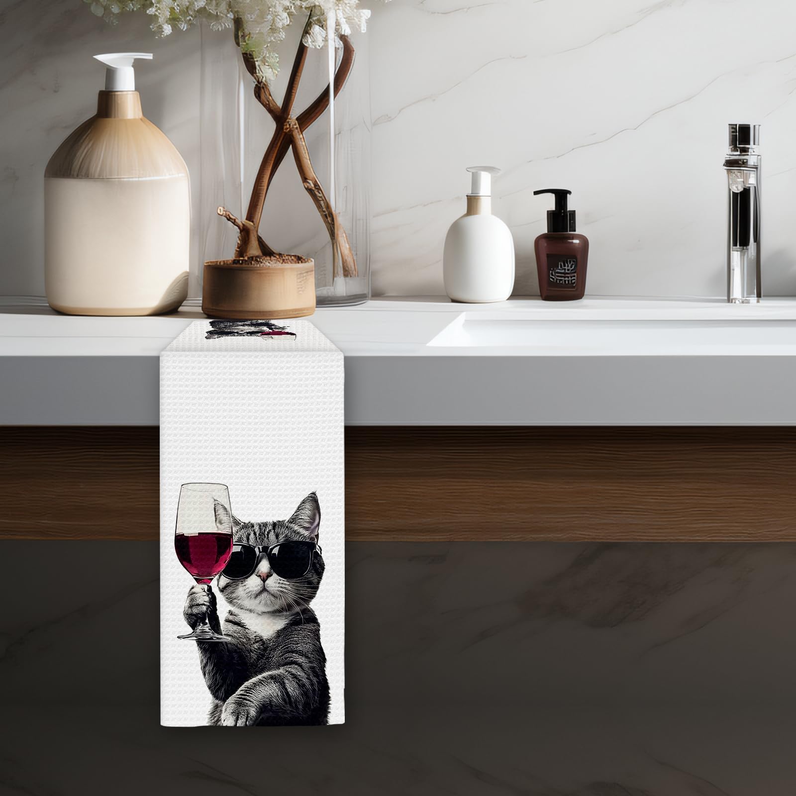FIicy Seasonal Patterns Kitchen Towel brightens seasonal spaces