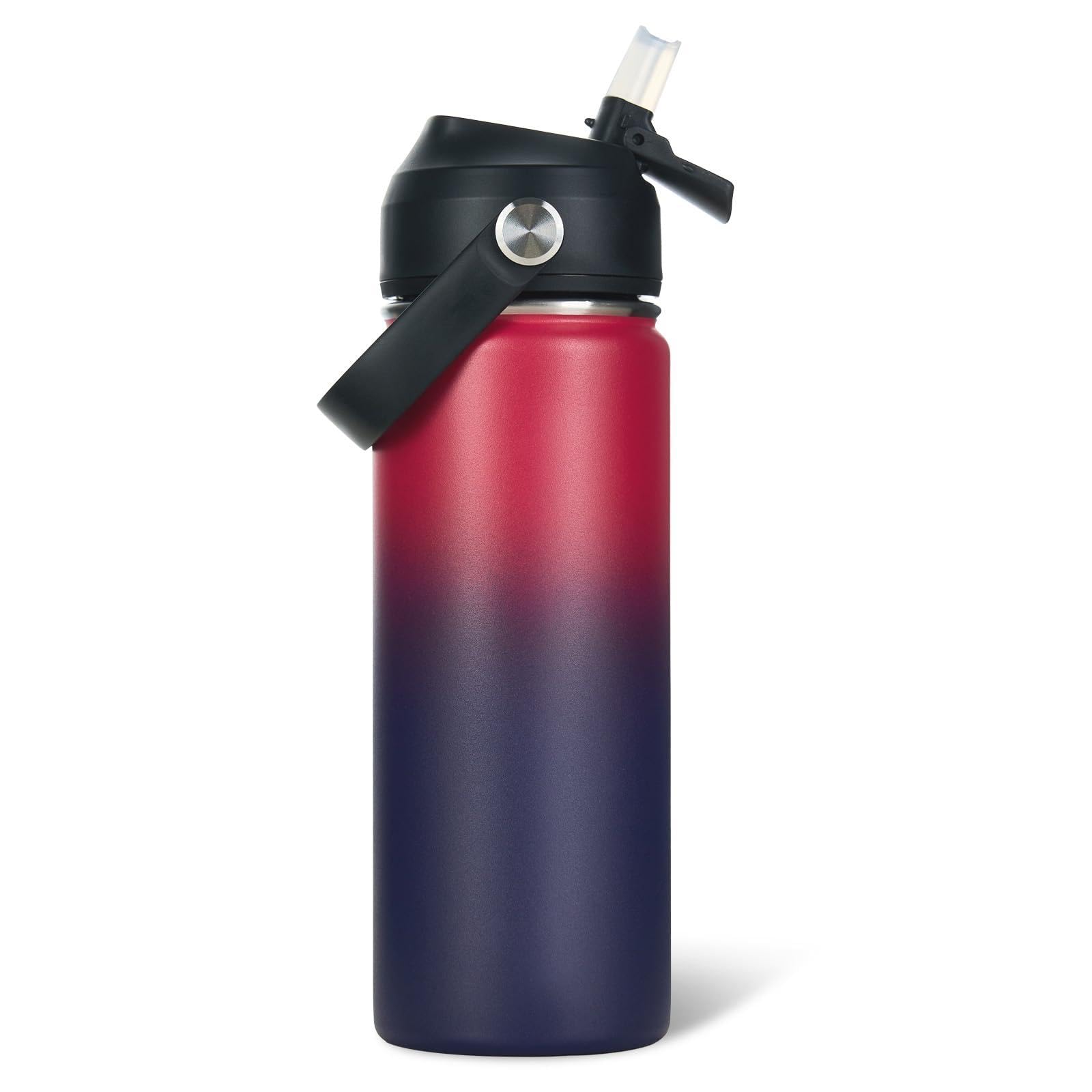 Fijinhom 18oz bottle with wide mouth for easy ice and cleaning