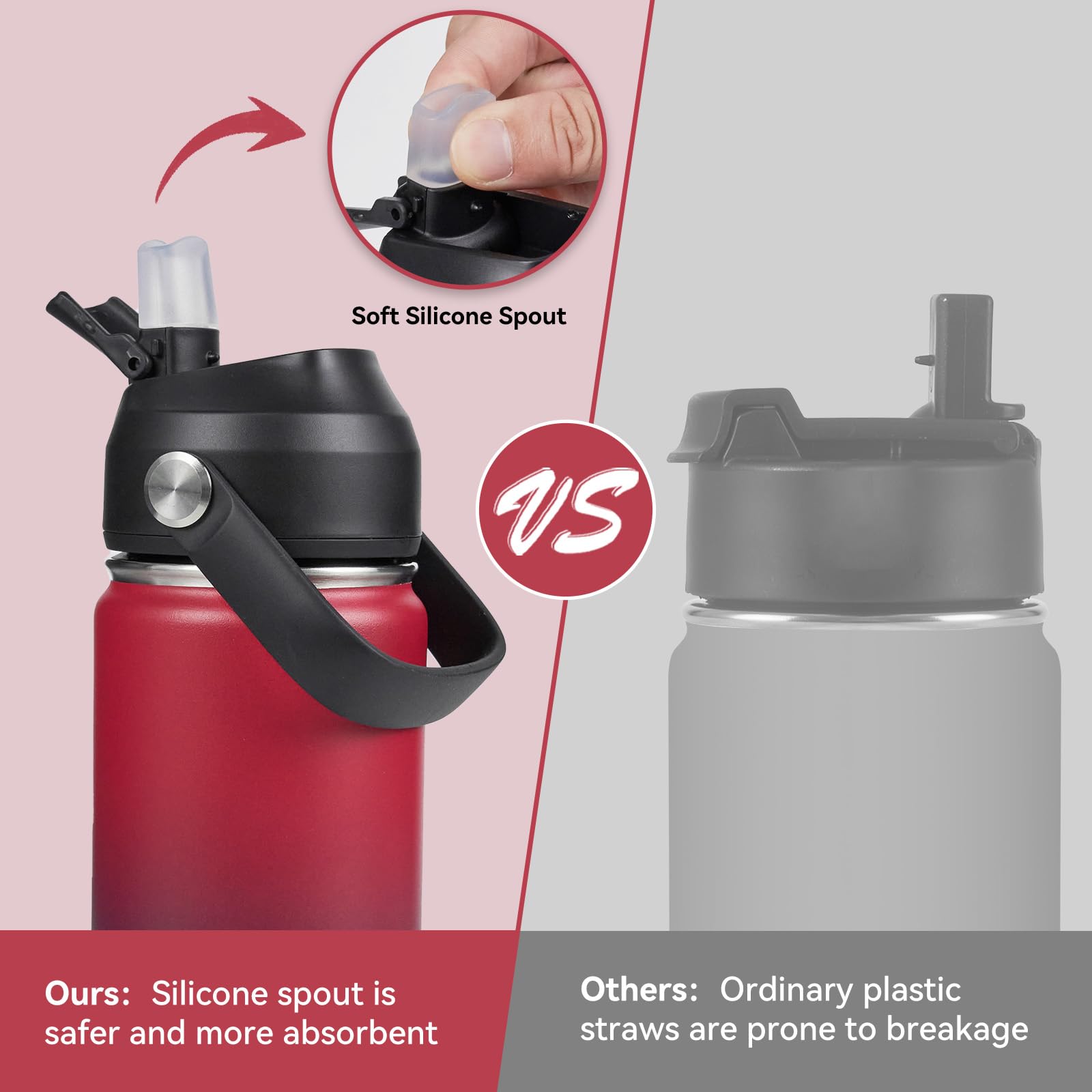 Fijinhom BPA-free bottle safe for daily use during travel.