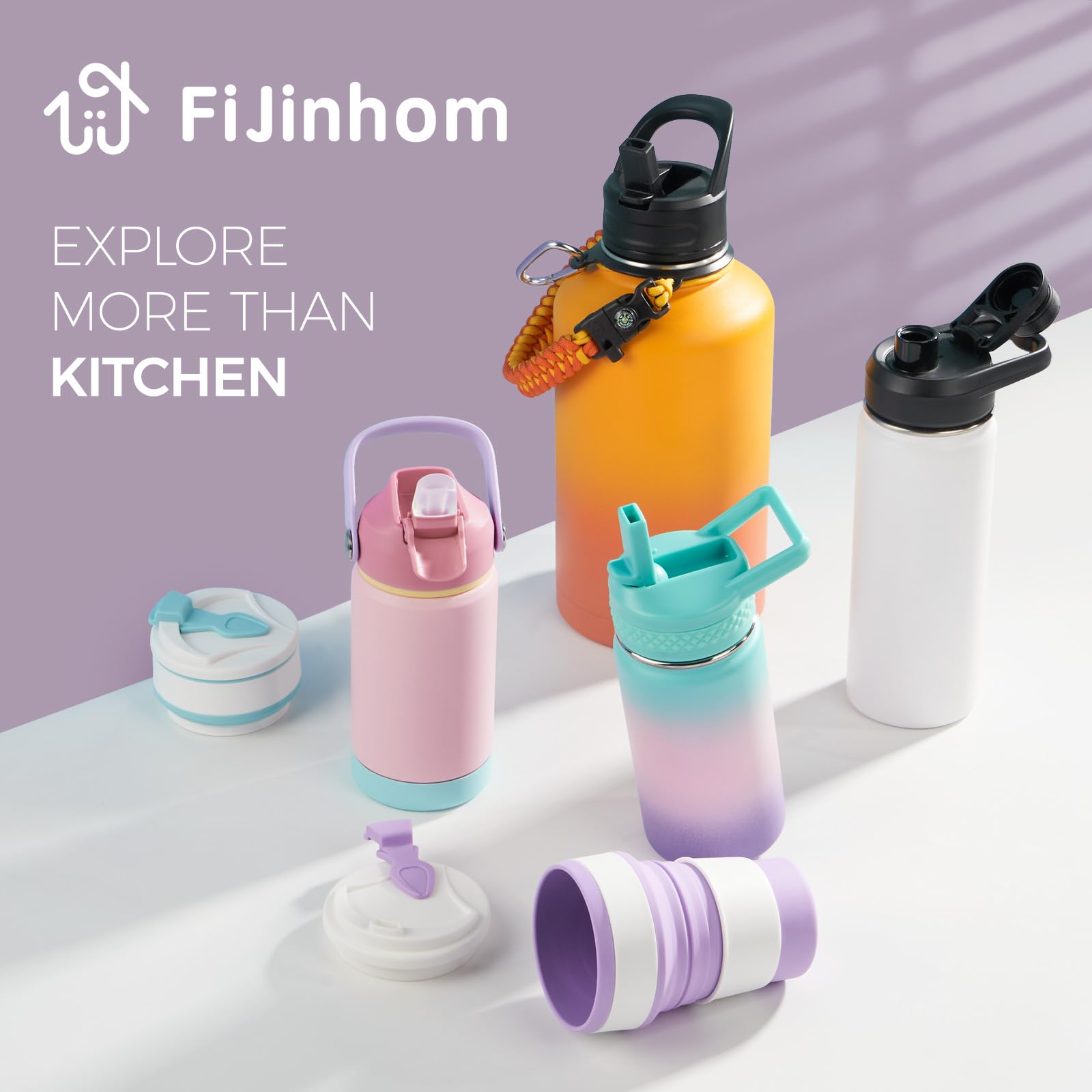Fijinhom leak-proof cap prevents leaks during busy days.