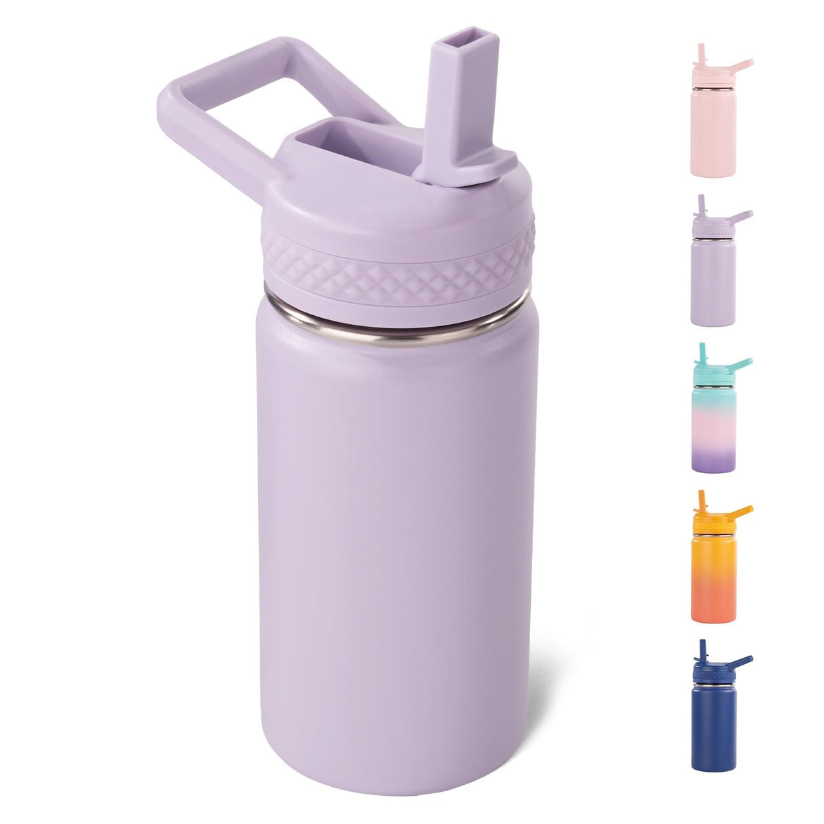 Fijinhom toddler bottle with lilac leakproof cap for mess-free days.