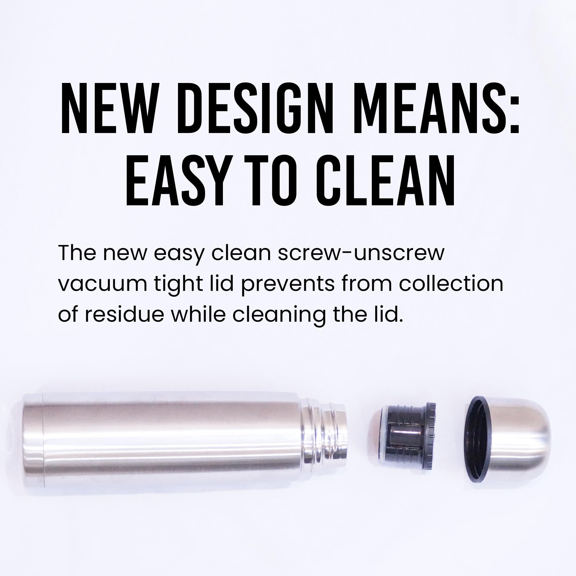 Fijoo durable stainless steel body ready for daily use.
