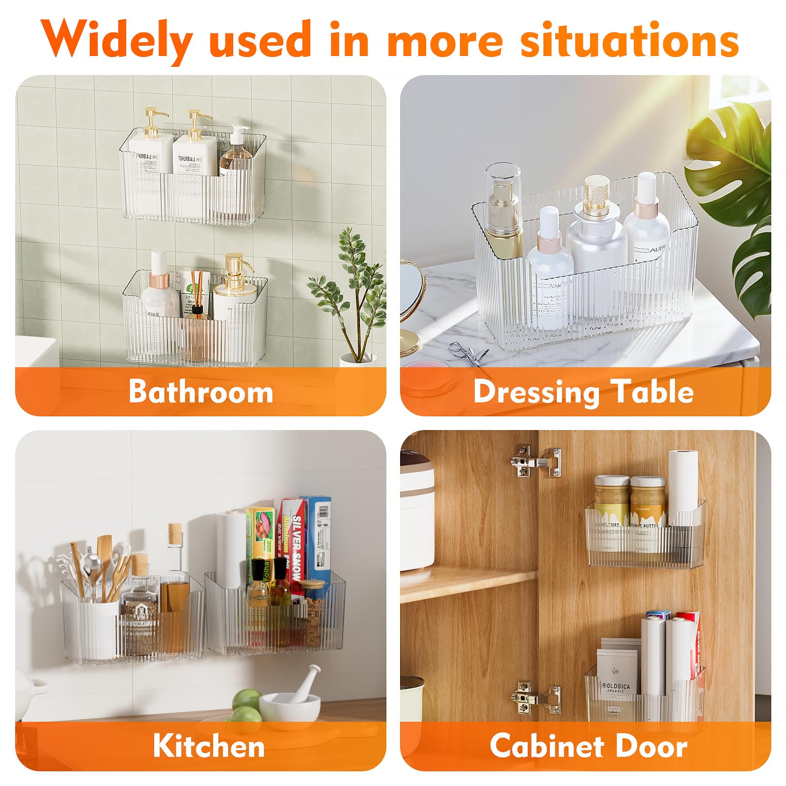Fikinit durable adhesive strips hold up to 15 pounds for daily use