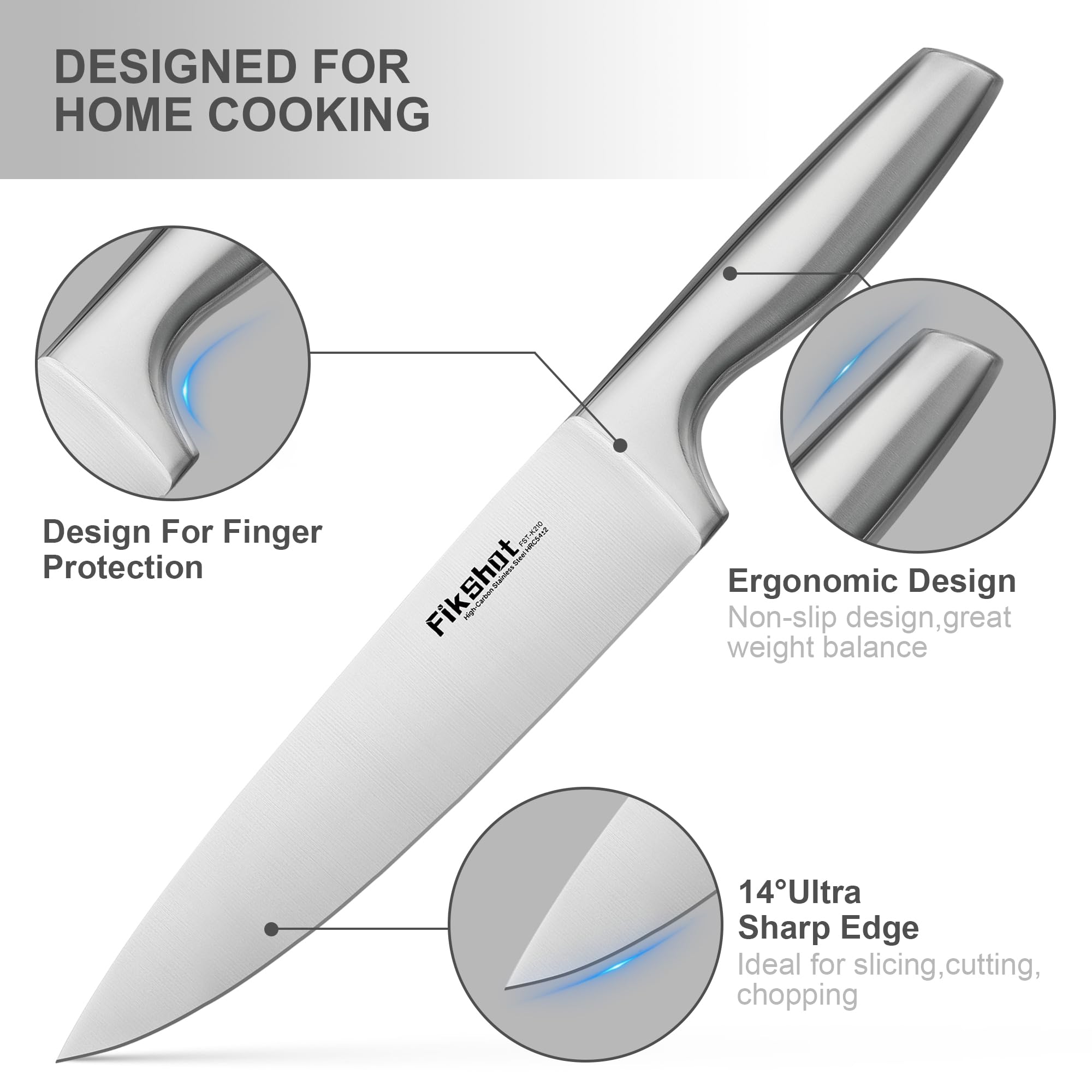 FikShot full-tang design enhances balance and durability.