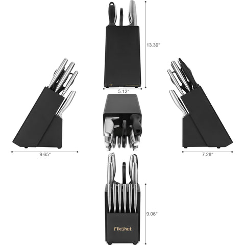 FikShot included honing steel maintains precision between uses.