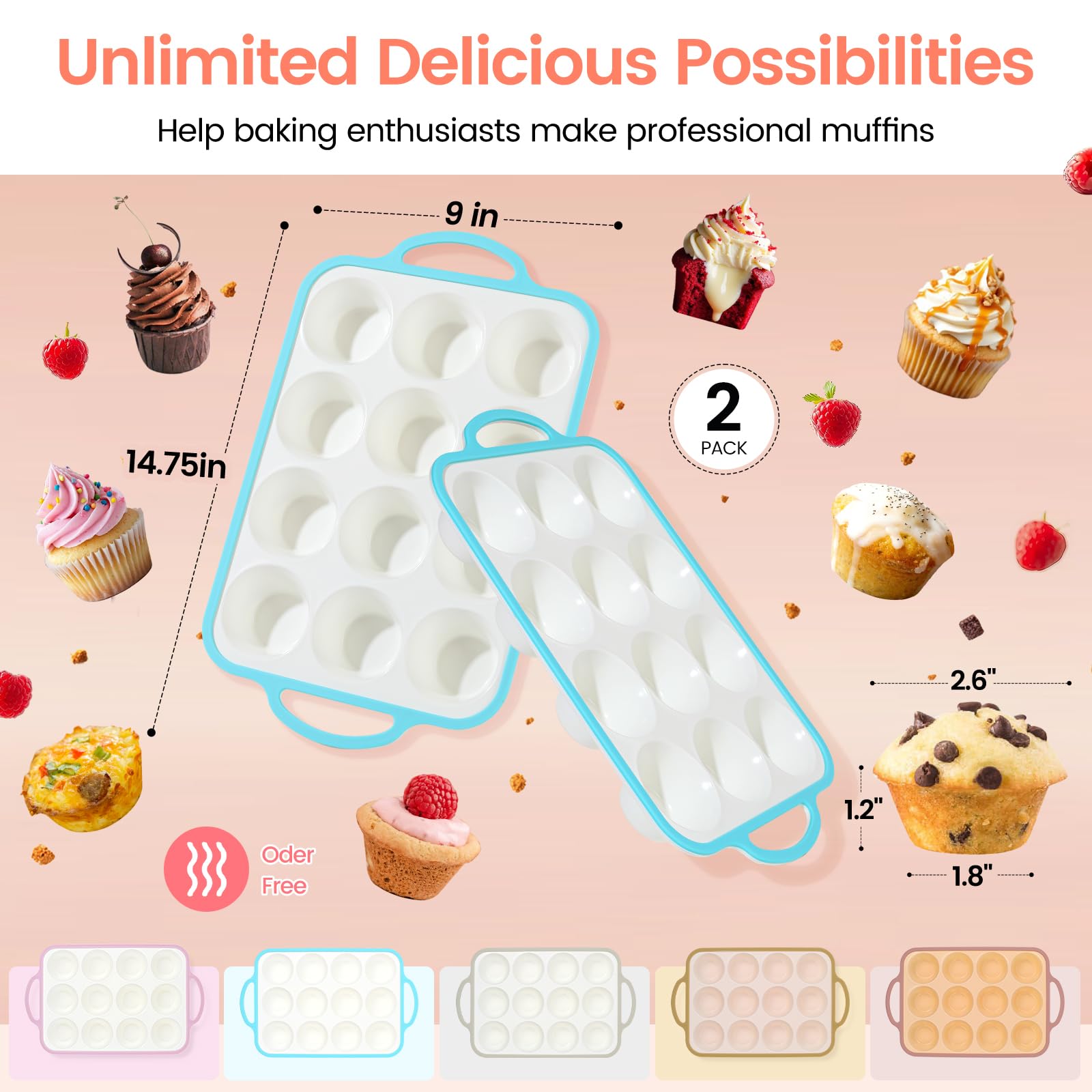 Fimary BPA-free silicone pan supports safe kitchen cooking