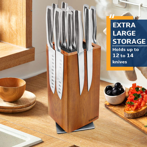 Fimaten removable brush insert adapts for tools and utensils beyond knives.