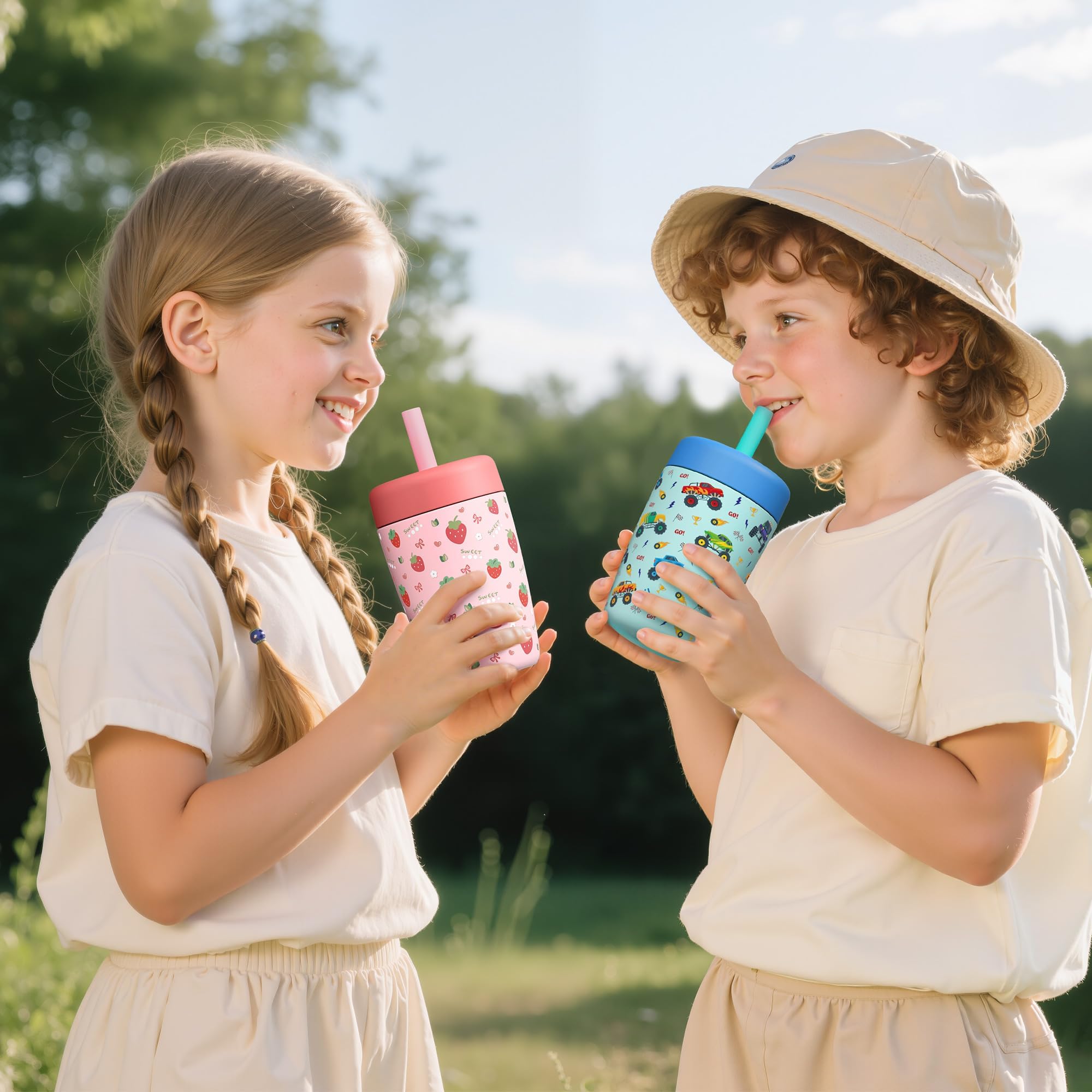 Fimibuke cups suitable for daycare and school environments.