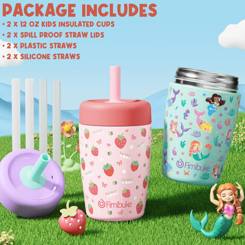 Fimibuke lids and straws are dishwasher safe for easy cleaning.