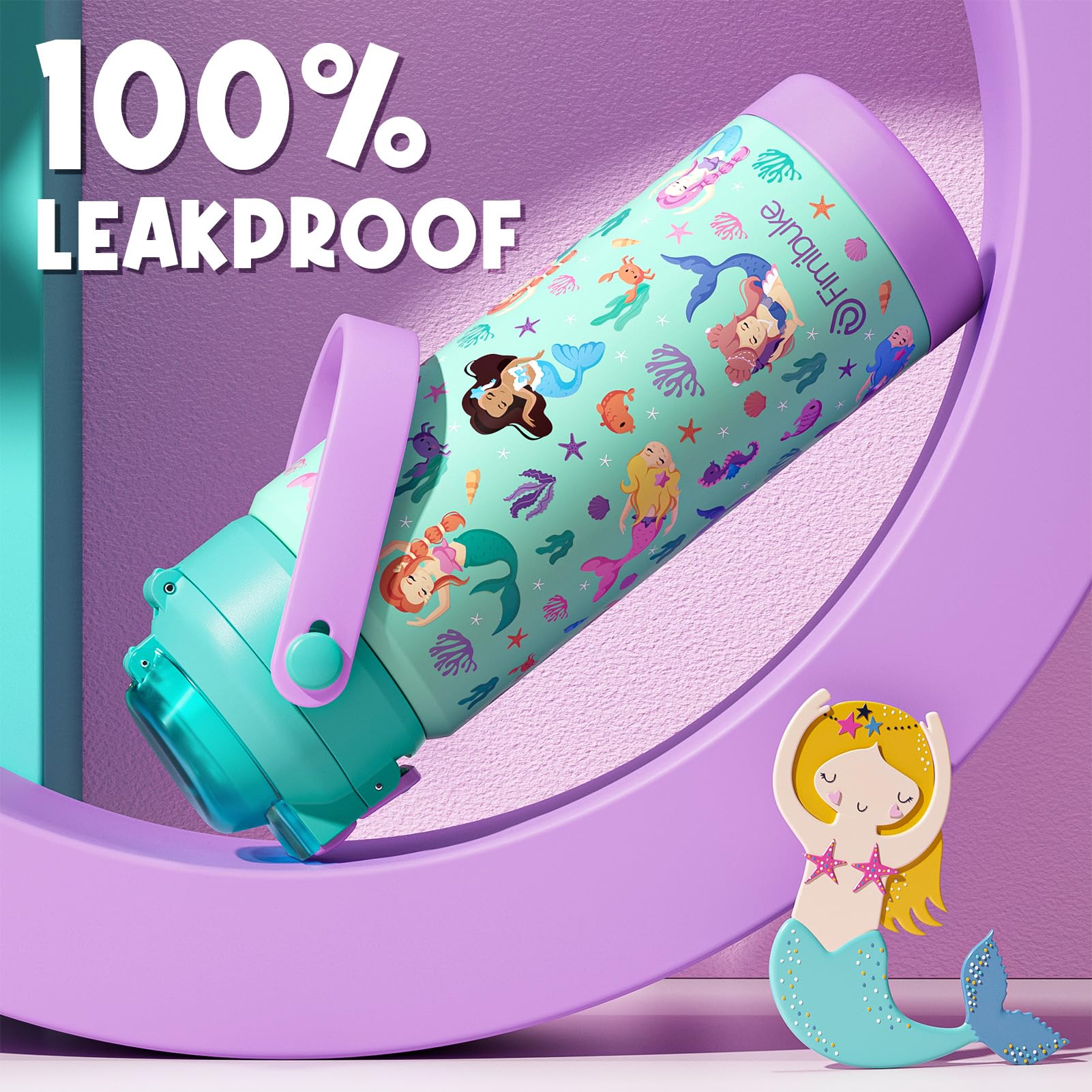 Fimibuke BPA-free construction ensures safe sipping for kids.