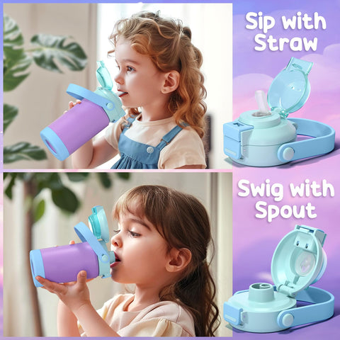 Fimibuke bottle wide mouth for easy cleaning and filling.