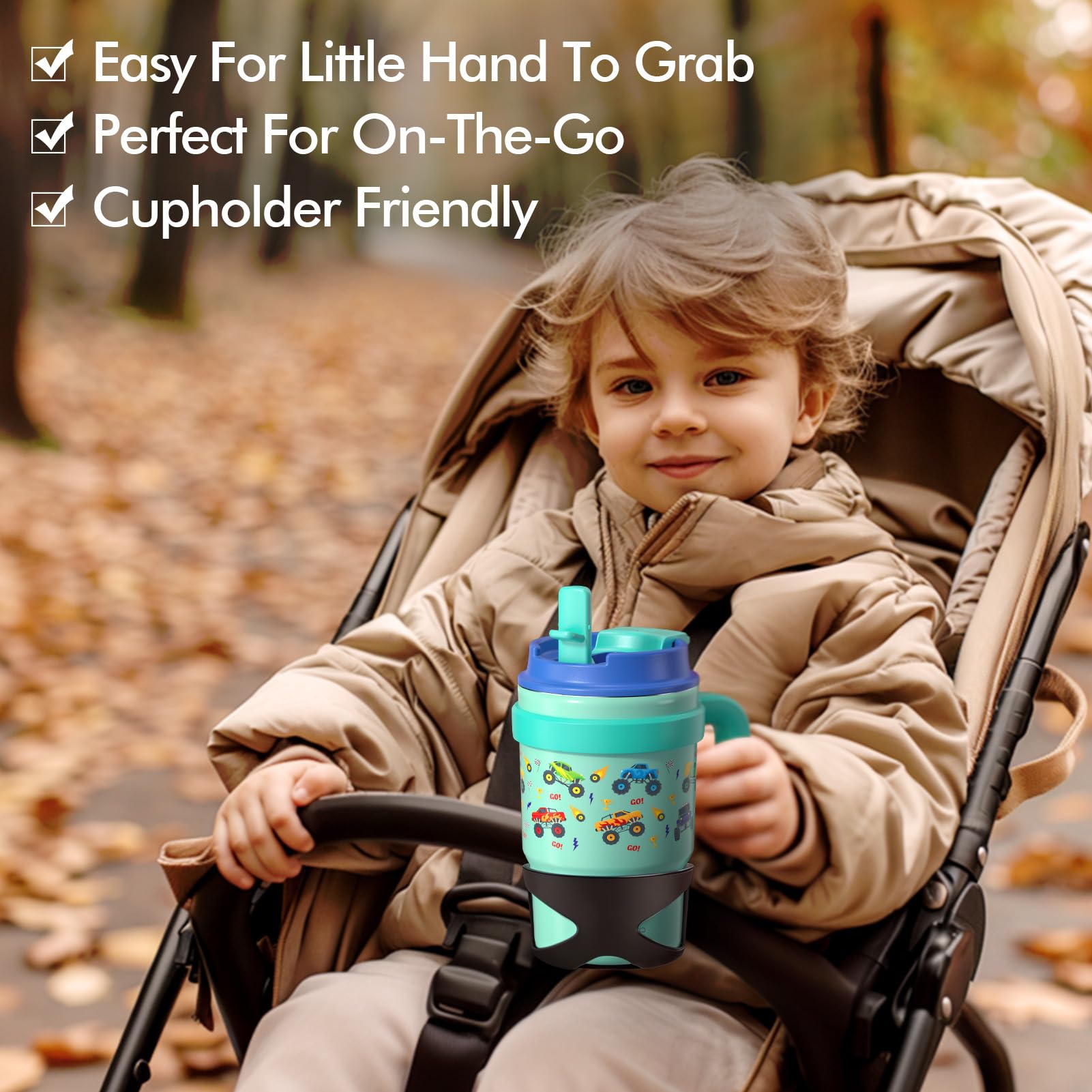 Fimibuke travel-ready tumbler supports hydration on-the-go.